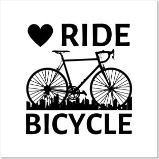 Love Ride Bicycle Posters and Art